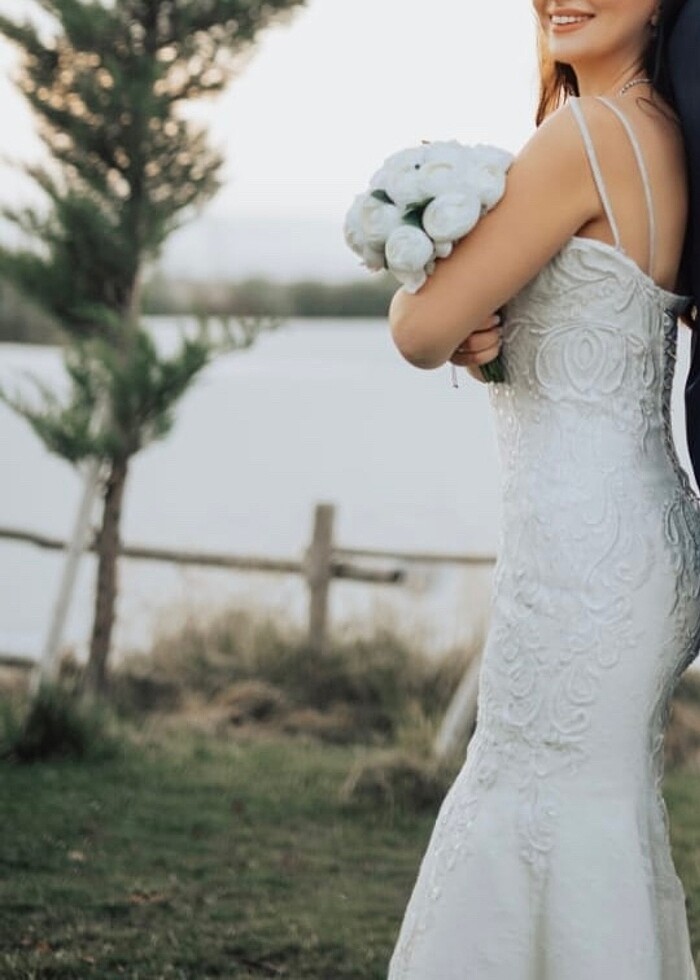 Balık model gelinlik - Görsel 5