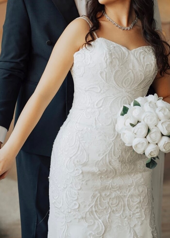 Balık model gelinlik - Görsel 3