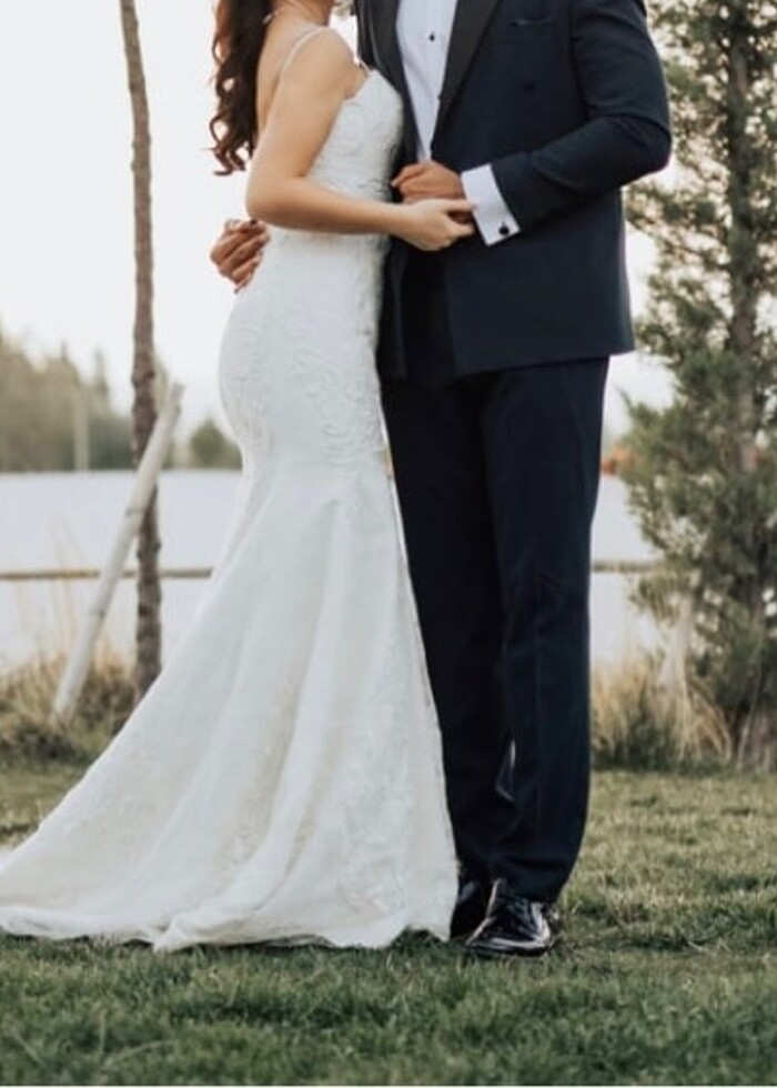 Balık model gelinlik - Görsel 4