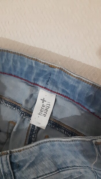 11-12 Yaş Beden mavi Renk Kot pantolon 