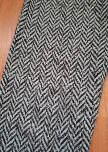 Gri Örme Kız çocuk Kumaş Pantolon - Görsel 2