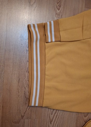 Sarı Kapüşonlu Erkek Sweatshirt - Görsel 3