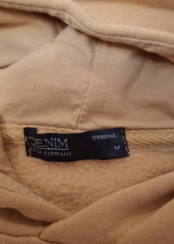 Sarı Kapüşonlu Erkek Sweatshirt - Görsel 4