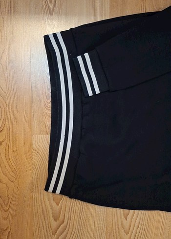 Erkek Siyah Kapüşonlu Fermuarlı Sweatshirt - Görsel 4