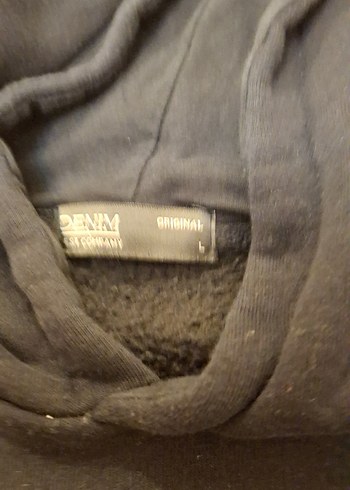 Erkek Siyah Kapüşonlu Fermuarlı Sweatshirt - Görsel 3