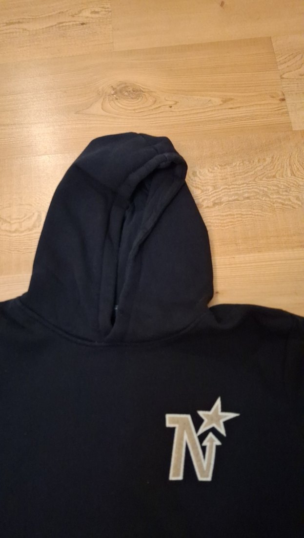 Erkek Siyah Kapüşonlu Fermuarlı Sweatshirt - Görsel 2