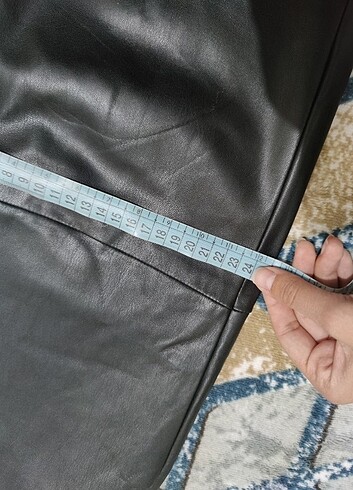 Mango deri pantolon  - Görsel 5
