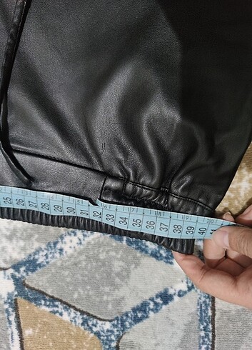 Mango deri pantolon  - Görsel 7