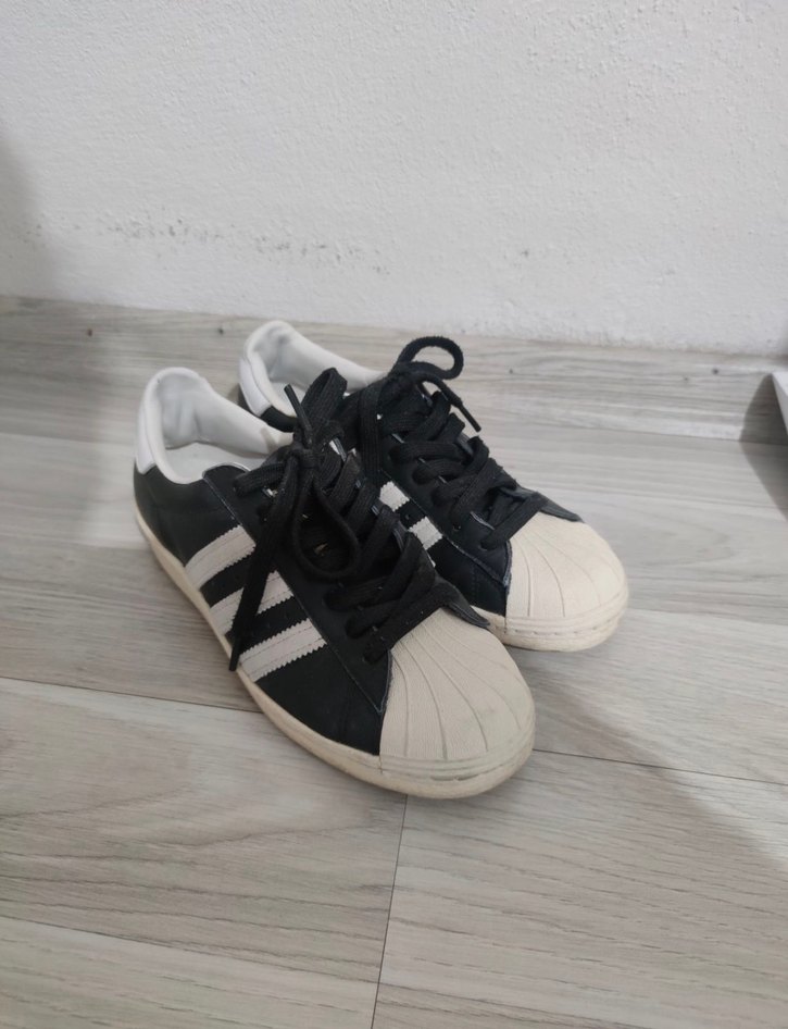 Siyah Beyaz Kadın Spor Ayakkabı - Görsel 2