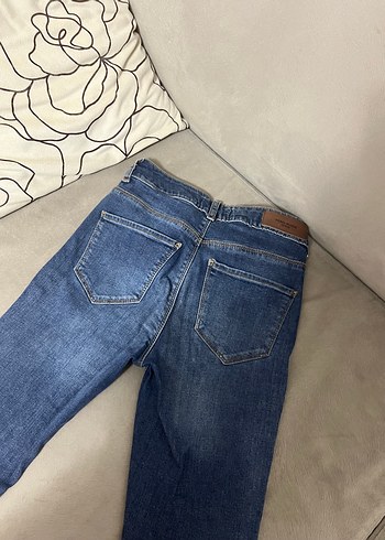 Trendyol & Milla Kadın Mavi Denim Slim Fit Kot Pantolon