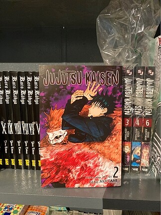 Jujutsu Kaisen İngilizce Manga vol.2