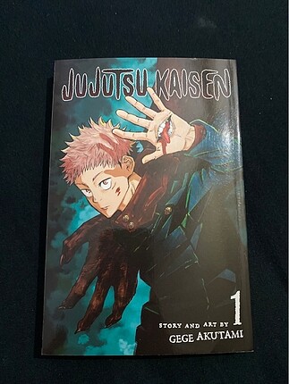 Jujutsu Kaisen İngilizce Manga vol.1