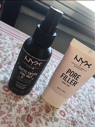 Nyx matte fınısh makyaj sabitleyici