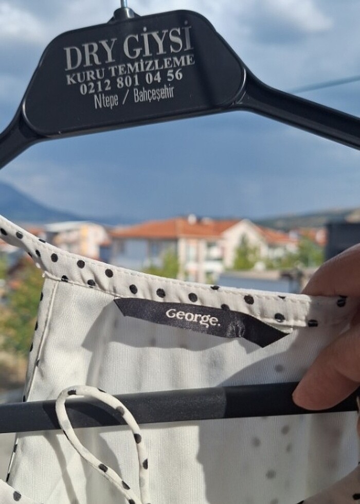 İp askılı gömlek bluz - Görsel 3