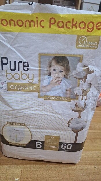 6 numara pure baby organic bez