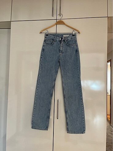 Kadın straight fit jean