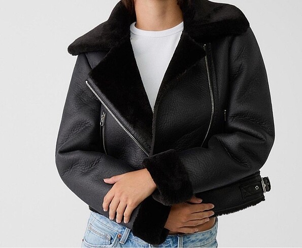 Siyah pull&bear mont