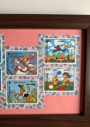 Romanya Pullarından Tablo - Görsel 5