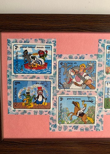 Romanya Pullarından Tablo - Görsel 4