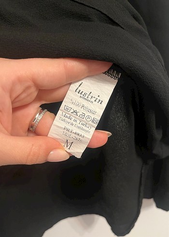 Siyah Kadın Gömlek - Görsel 3