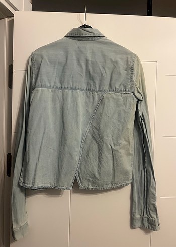 Denim Kadın Gömlek - Görsel 4