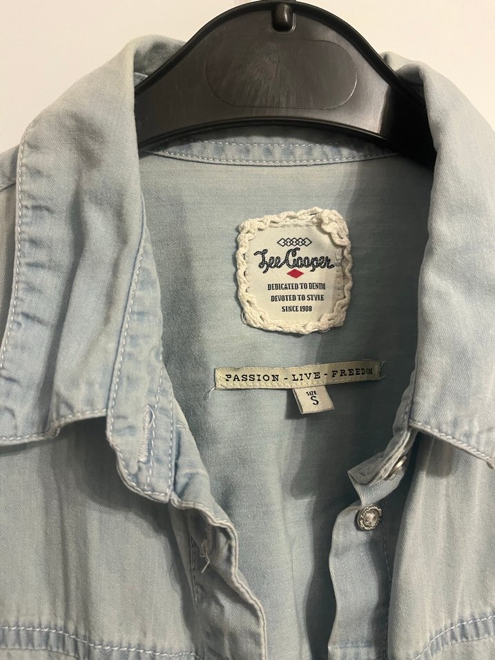 Denim Kadın Gömlek - Görsel 2