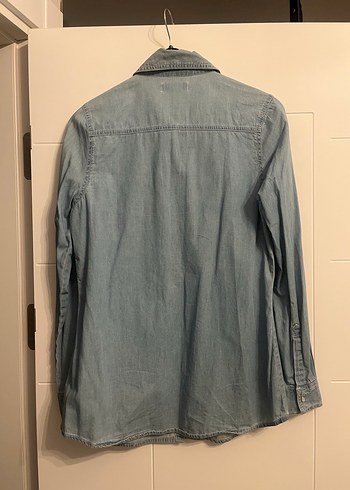 Kadın Denim Gömlek - Görsel 3