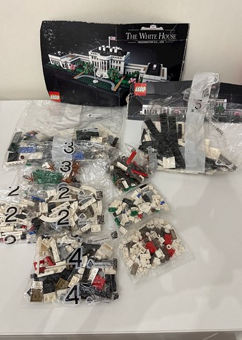  Beden Lego Beyaz Saray Seti