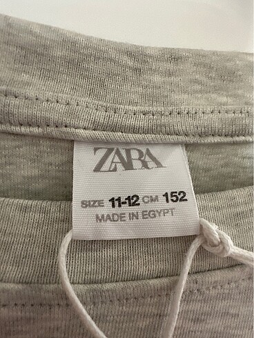 m Beden Zara taşlı uzunlu kollu tshirt Paris