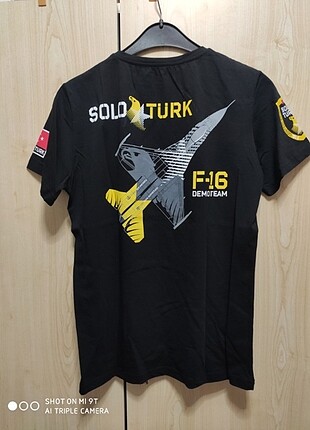 xs Beden siyah Renk Solo Türk tişört