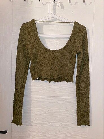 s Beden BERSHKA CROP TRİKO YENİ VE ETİKETLİ