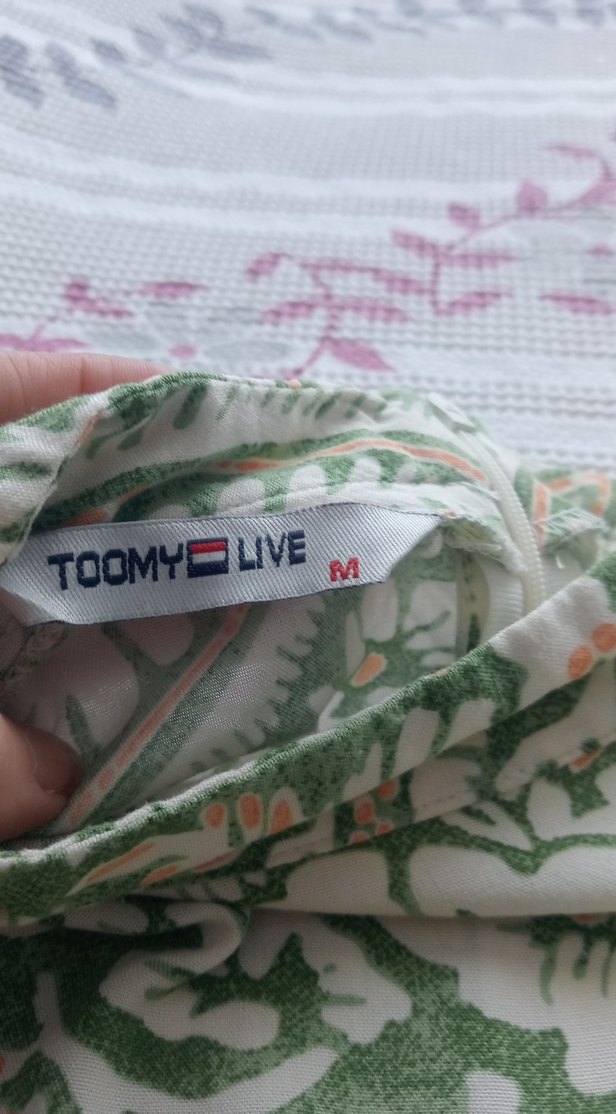 Yeşil Bohem Uzun Kollu Uzun Elbise - Görsel 3