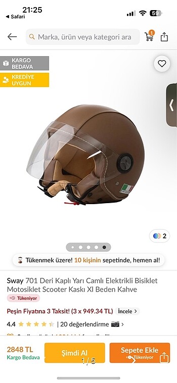 Sway kask