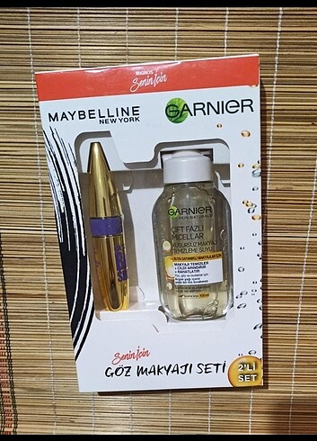Maybelinne maskara Garnier makyaj suyu