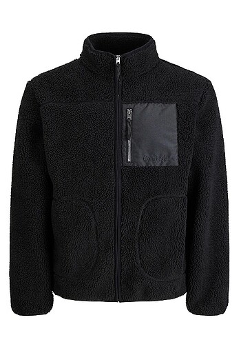 Diğer Jack Jones Park Teddy Jacket Noos Siyah Polar