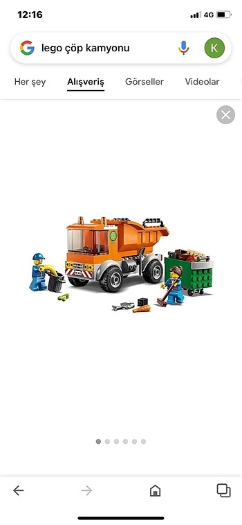 Lego city great vehicles çöp kamyonu