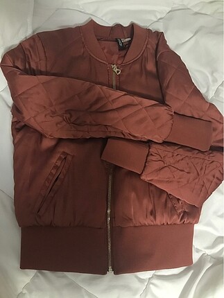 s Beden camel Renk Bomber ceket