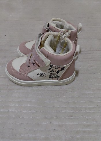 Kız Çocuk Pembe Cırt Cırtlı Spor Ayakkabı 21 numara - Görsel 2