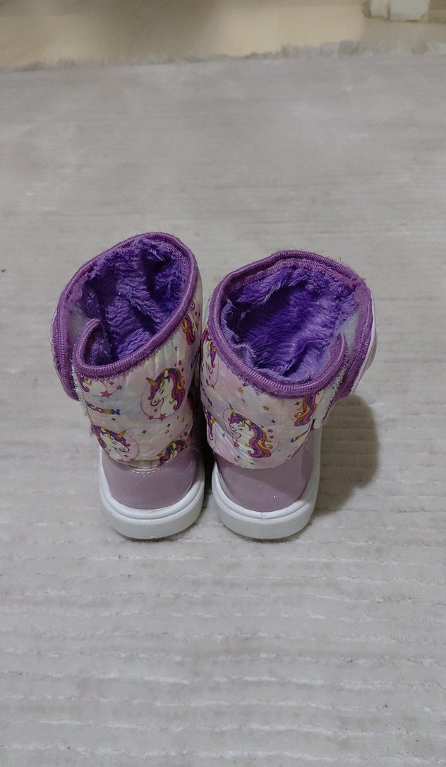 Mor Kız Çocuk Bot 23 Numara - Görsel 3