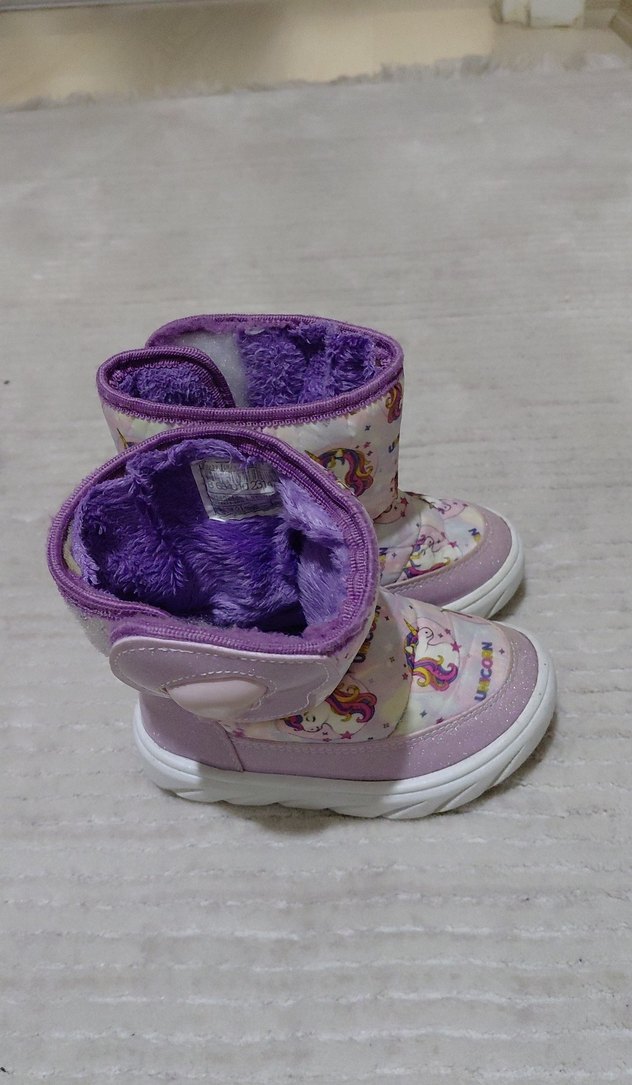 Mor Kız Çocuk Bot 23 Numara - Görsel 4