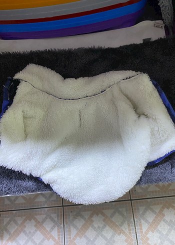 Mavi Düğmeli Ekose Köpek Kıyafeti - Görsel 4