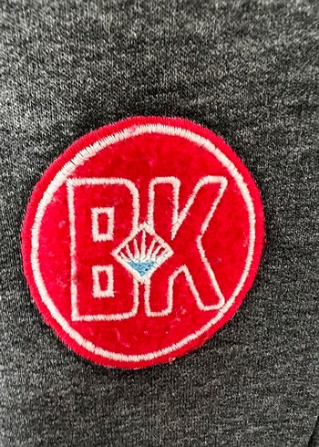 Gri Nakışlı Erkek Çocuk Rahat Kesim Eşofman - Görsel 4