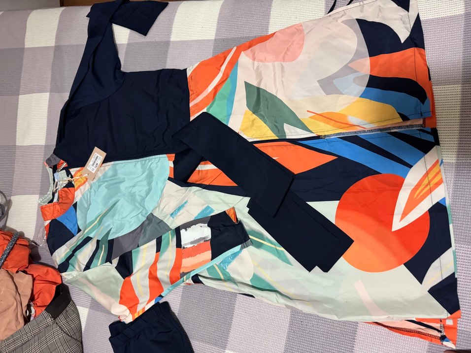 Kadın Çok Renkli Baskılı Pierre Cardin haşema - Görsel 5