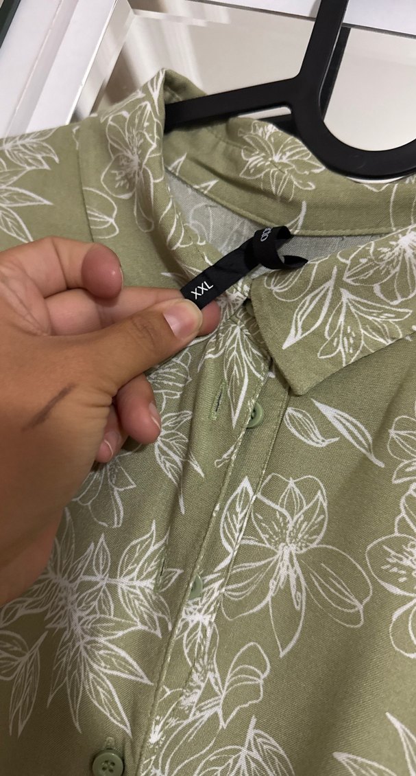 Düğmeli Midi Hamile Tunik, Uzun Kollu, Haki - Görsel 4