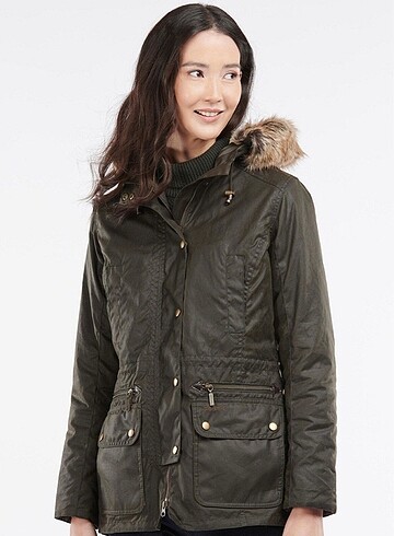 Barbour Kelsall Yağlı Parka OL71 orjinal