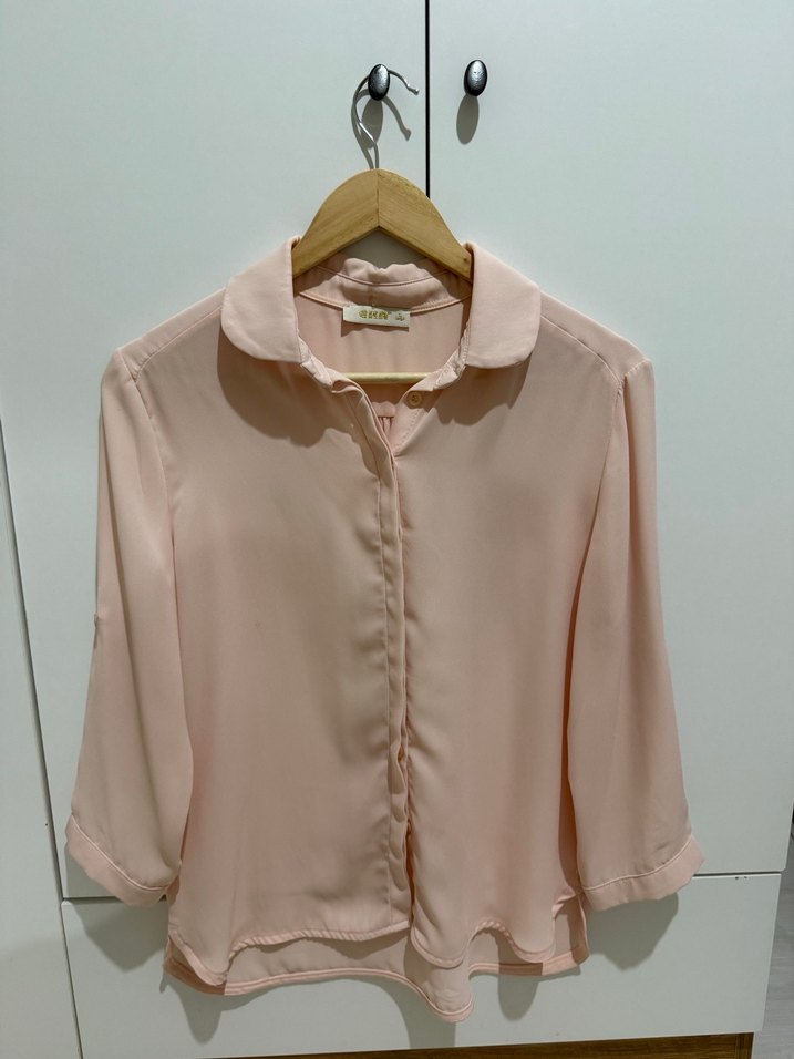 Pembe gömlek - Görsel 3