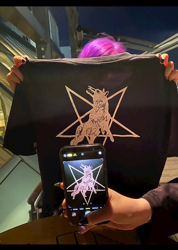 Killstar Gotik Siyah Kisa Kollu Tisort