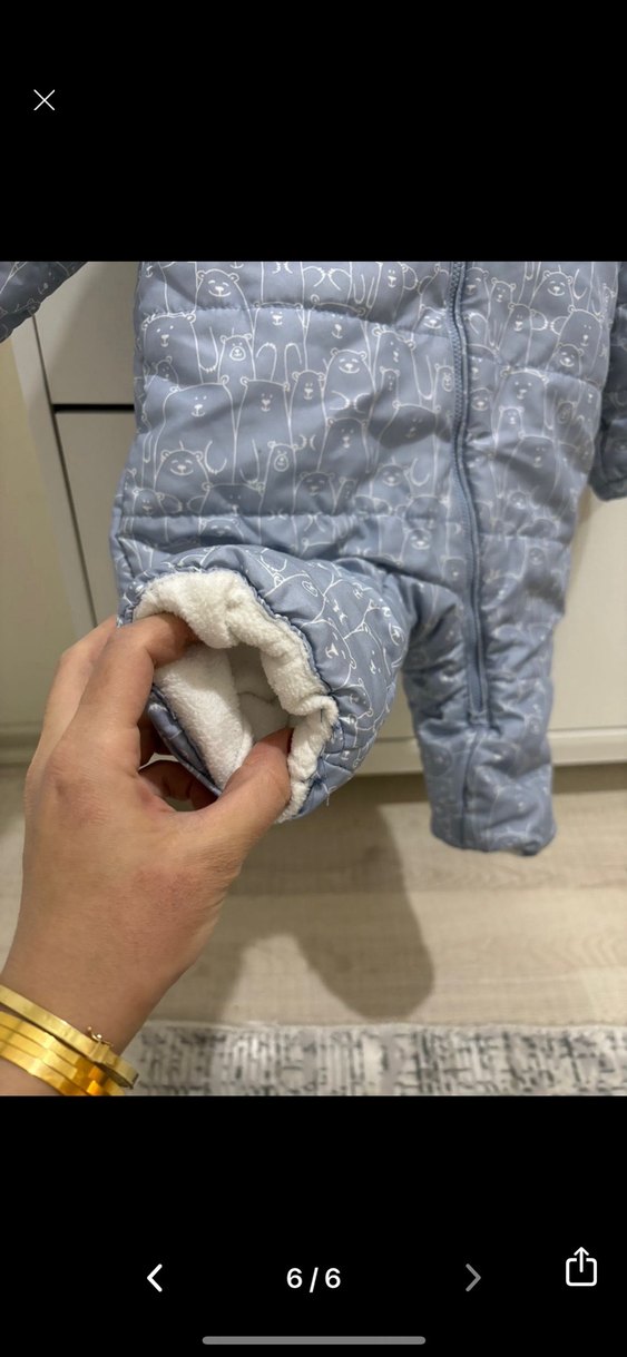 Erkek Bebek Kış Tulumu - Görsel 3