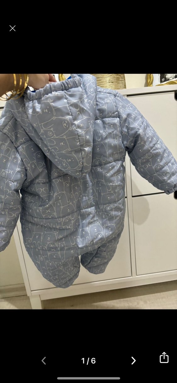 Erkek Bebek Kış Tulumu - Görsel 2