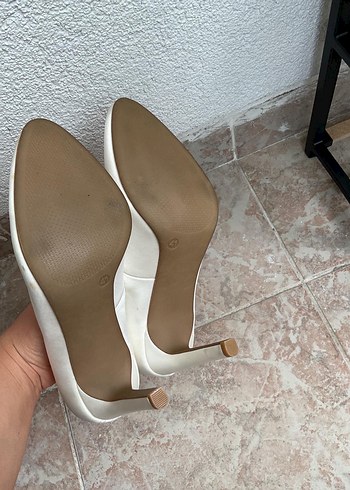 Catwalk Junkie Metalik beyaz Kadın stiletto